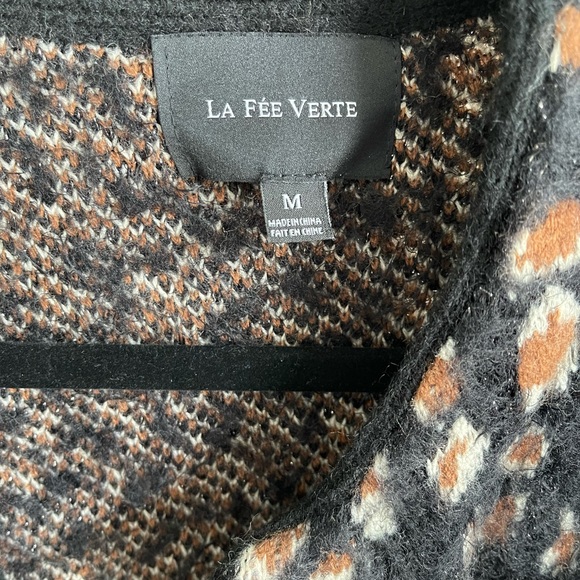La Anthropologie La Fee Verte Feathered Leo Eyelash
Leopard Cardigan Medium - Picture 2 of 13